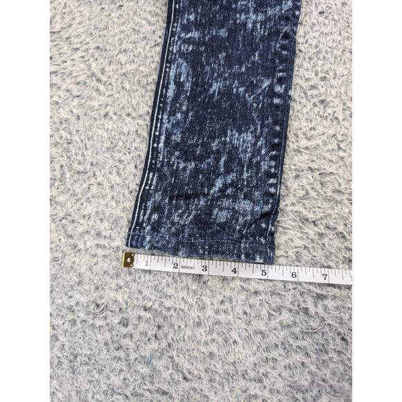 Rag & Bone Jeans Womens 27 Blue Skinny Fit Mid Rise Stretch Acid Wash Denim - Picture 10 of 11